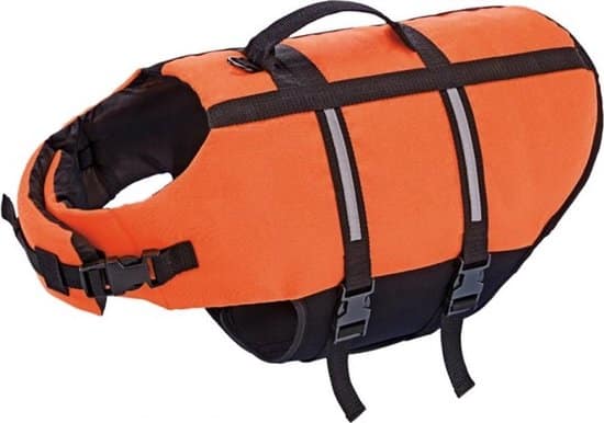 Nobby Zwemvest Hond – Maat M – Reddingsvest voor Honden tot 25 kg – Oranje