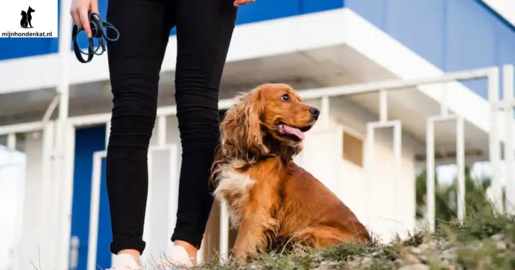 Gezonde Golden Retriever x Rottweiler rust ontspannen thuis